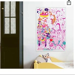 New OMY Jumbo Coloring Poster